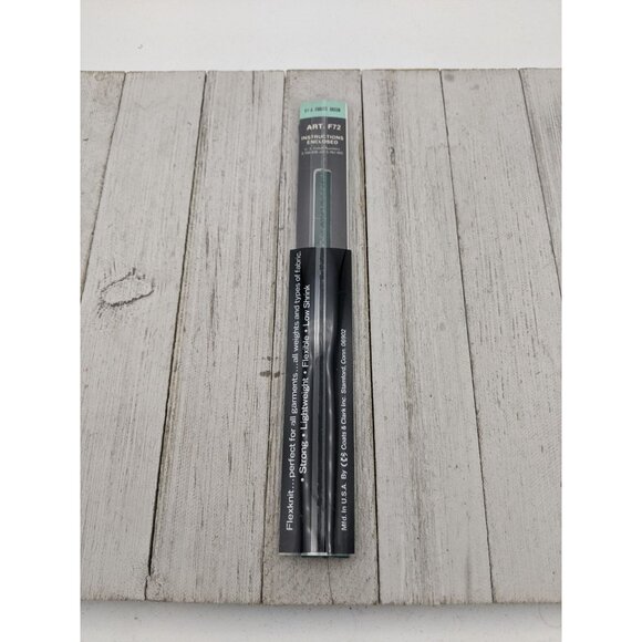 Vintage J&P Coats Flex Knit All Purpose Zipper 18" Forest Green 61-A - Picture 4 of 6